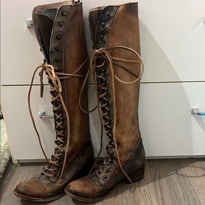 Freebird by Steven Arlo Boot - knee high lace up